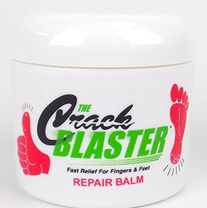Picture of Crack Blaster Repair Balm, Multi-Purpose Dry Skin Balm, Intense Repair Treatment For Cracked Heels, Dry Cracked Hands, Finger and Elbow Treatment, Fragrance-Free Dry Cracked Skin Care