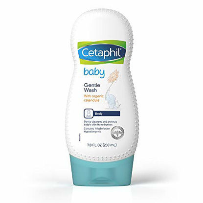 Picture of Cetaphil Baby Gentle Wash with Organic Calendula |Fresh Fragrance | Gentle and Safe | 7.8 Oz