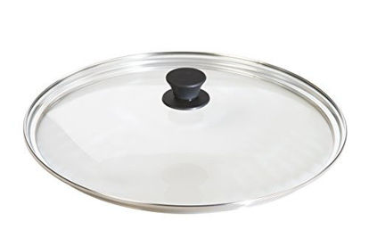 Picture of Lodge Tempered Glass Lid (15 Inch) - Fits Lodge 15 Inch Cast Iron Skillets and 14 Inch Cast Iron Woks