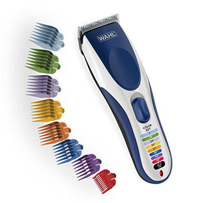 Picture of Wahl Color Pro Cordless Rechargeable Hair Clipper & Trimmer - Easy Color-Coded Guide Combs - for Men, Women & Children - Model 9649