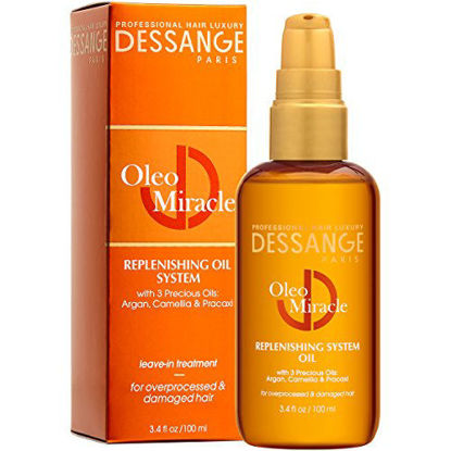 Picture of Dessange Oleo Miracle Replenishing System Oil, 3.4 Fluid Ounce