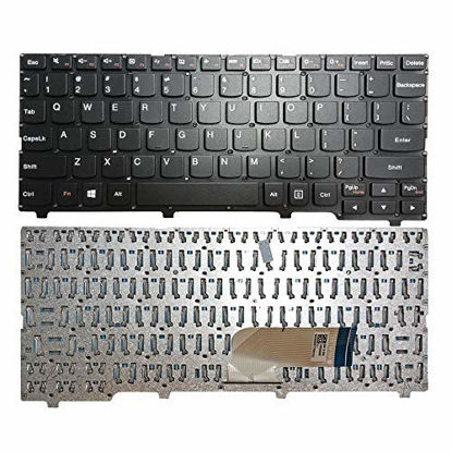 Picture of GinTai Laptop Keyboard US Layout Replacement for Lenovo Ideapad 100S-11IBY 100S-11IBY - Type 80R2
