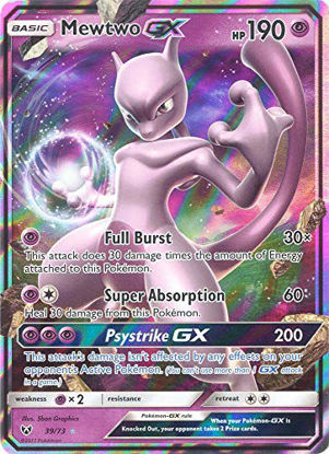 Picture of Mewtwo GX - 39/73 - Ultra Rare