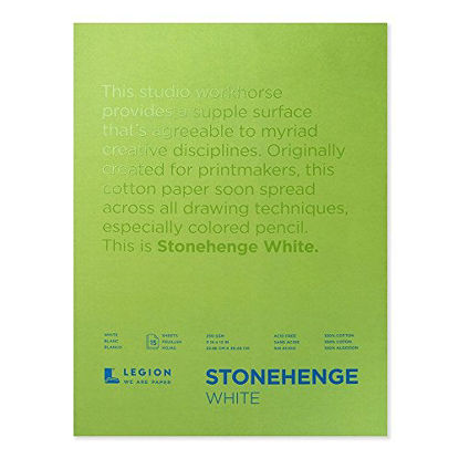 Picture of Legion Stonehenge Pad, 9 X 12 inches, White, 15 Sheets