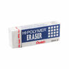 Picture of Pentel Hi-Polymer Block Eraser, Large, White, Pack of 4 (ZEH10BP4)