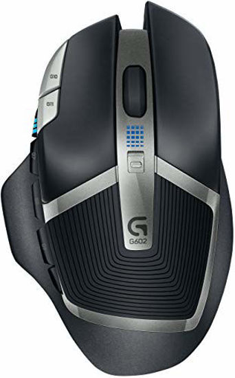 Picture of Logitech G602 Lag-Free Wireless Gaming Mouse - 11 Programmable Buttons, Upto 2500 DPI
