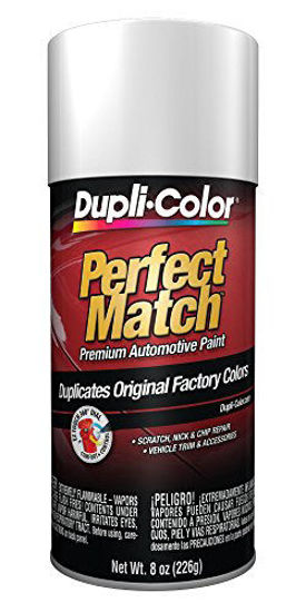 Getuscart Dupli Color Bun0300 Universal White Perfect Match Automotive Paint 8 Oz Aerosol - Dupli Color Perfect Match Touch Up Paint Universal Gloss Black