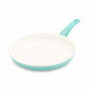 Picture of GreenLife Soft Grip Healthy Ceramic Nonstick, Frying Pan, 12", Turquoise