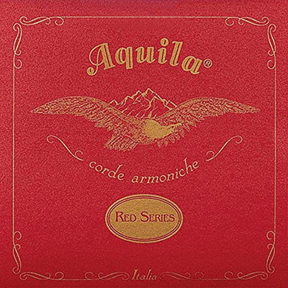 Picture of Aquila Red Series AQ-89 Baritone Ukulele Strings - Low D - 1 Set of 4