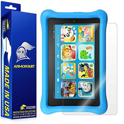 Picture of ArmorSuit MilitaryShield Screen Protector for Amazon Fire Kids Edition 7" (2015 Release) - [Max Coverage] Anti-Bubble HD Clear Film