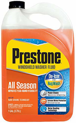 Picture of Prestone AS658 Deluxe 3-in-1 Windshield Washer Fluid, 1 Gallon