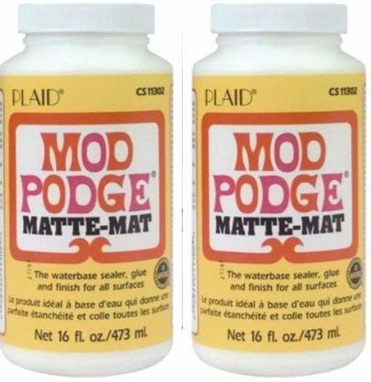 Picture of Bulk Buy: Plaid Mod Podge Matte Finish 16 Ounce CS11302 (2-Pack)