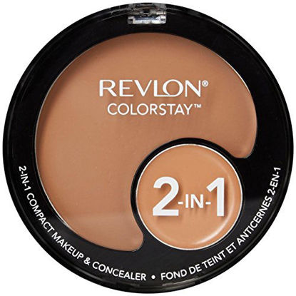 Picture of Revlon ColorStay 2-in-1 Compact Makeup & Concealer, True Beige