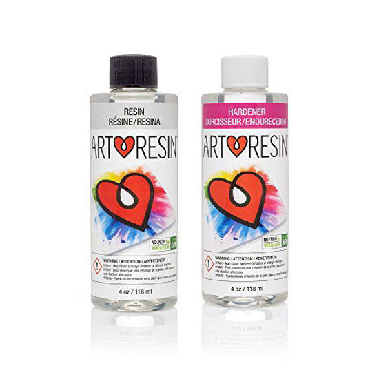 Picture of ArtResin - Epoxy Resin - Clear - Non-Toxic - 8 oz (4 oz resin + 4 oz hardener) ( 236 ml )