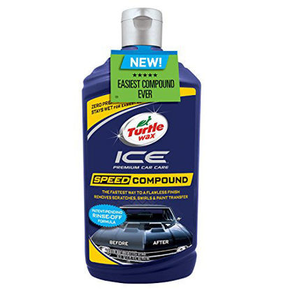 Picture of Turtle Wax - 50598 Speed Compound, 16 oz, White, Bottle