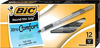 Picture of BIC Round Stic Grip Xtra Comfort Ballpoint Pen, Medium Point (1.2mm), Black, 12-Count