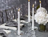 Picture of BOLSIUS Long Household White Taper Candles - 10-inch Unscented Premium Quality Wax - 7.5 Hour Long Burning Dripless Candles Bulk Pack of 10 for Home Decor, Wedding, Parties and Special Occasions