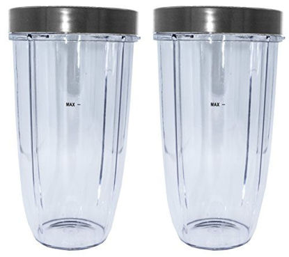 Picture of Blendin Replacement Parts, Compatible with Nutribullet 600W and 900W Blender Juicer (2 Colossal 2 Lip Rings)