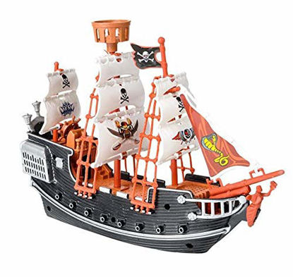 Picture of Rhode Island Novelty 10 Inch Pirate Boat, One Per Order