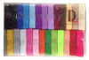 Picture of Duoqu 75yd (25x3yd) 5/8" Solid Grosgrain Ribbon 25 Colors Assorted