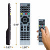 Picture of GE Universal Remote Control for Samsung, Vizio, LG, Sony, Sharp, Roku, Apple TV, RCA, Panasonic, Smart TVs, Streaming Players, Blu-ray, DVD, 4-Device, Silver, 33709