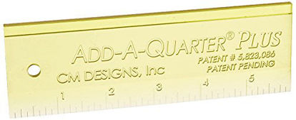 Picture of CM Designs Ruler 6" Add-A-Quarter Plus, 6"