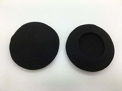 Picture of (2 Pair) Replacement Plantronics Foam Ear Pad Cushion for Plantronics Audio 310 470 478 628 USB Headsets