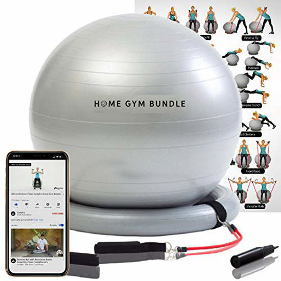 Exercise ball 2025 stability base