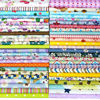 Picture of Misscrafts 50pcs 8" x 8" (20cm x 20cm) Top Cotton Craft Fabric Bundle Squares Patchwork DIY Sewing Scrapbooking Quilting Dot Pattern