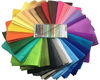 Picture of Misscrafts 28pcs 12" x 8" (30cm x 20cm) 1.4mm Thick Soft Felt Nonwoven Fabric Sheet Pack DIY Craft Patchwork Sewing Square Assorted Colors with Thread Bag
