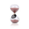 Picture of SWISSELITE BILOBA Puff Sand Timer/Hourglass (6 Inch,30 Minutes(+/- 180 seconds), Cocoa)