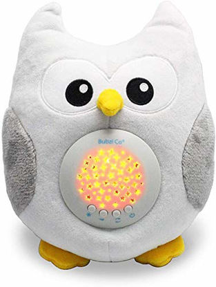 Picture of Baby Soother Toys Owl White Noise Sound Machine, Toddler Sleep Aid Night Light, Unique Baby Girl Gifts & Baby Boy Gifts, Woodland Baby Shower, Portable Baby Soother, New Baby Gift, Gender Neutral