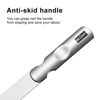 Picture of Stainless Steel Nail File with Anti-Slip Handle and Leather Case, Double Sided and Files Nails Easily for Men and Woman