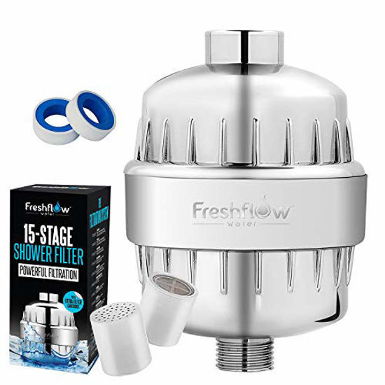 15 Stage Shower Filter,shower Water Filters Universal Replaceable Shower  Head Water Purifier Hard Water Filter