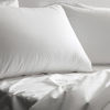 Picture of Pillow Cases Queen Size-100% Cotton Pillowcase Covers with Zipper Hidden, Wrinkle, Fade & Stain Resistant/Pillow Covers for Easy Care, 2 Pack/White