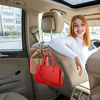 Picture of Car Hook Headrest Hooks, Car Vehicle Back Seat Hanger Holder Backseat Hooks for Bag Purse Hangers Handbag Cloth, 4-Pack