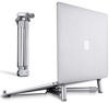 Picture of Jubor Laptop Base Stand for MacBook Pro Computer Lap Notebook, Adjustable Laptop Riser Cooling Aluminium Ventilated Portable Foldable Ergonomic Holder for 13" 15" 17" Screen