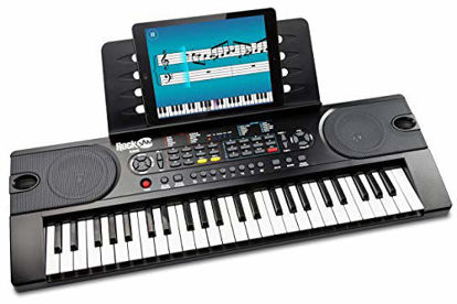 Picture of RockJam (RJ549) 49-Key Portable Electric Keyboard Piano With Power Supply, Sheet Music Stand and Simply Piano App