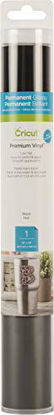 Picture of Cricut Premium Vinyl - Permanent, 12 x 48 Adhesive Decal Roll - Black