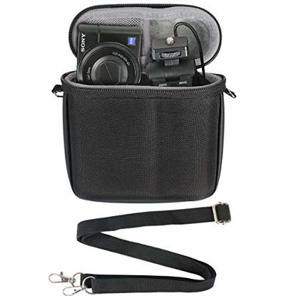 Picture of co2crea Hard Travel Case for Sony Cyber-Shot DSC-RX100 III IV V VI Digital Still Camera and Vct Camera Grip