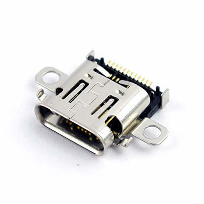 Picture of Veanic Replacement Type-C Charging Port Charger Power Socket Connector for Nintendo Switch NS Console