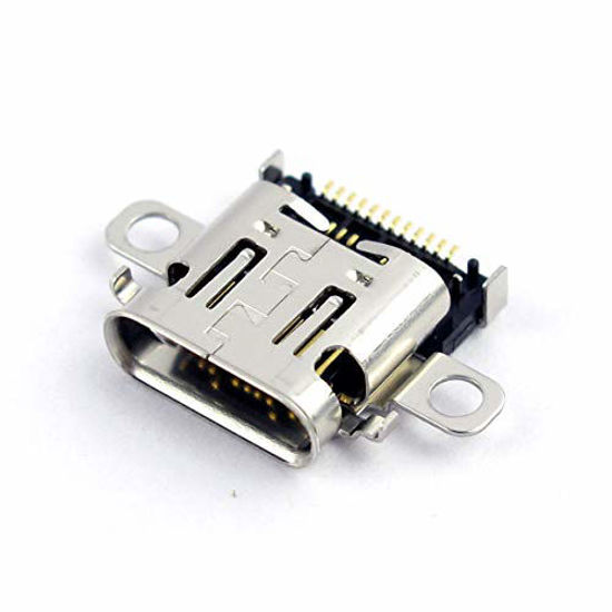 Picture of Veanic Replacement Type-C Charging Port Charger Power Socket Connector for Nintendo Switch NS Console