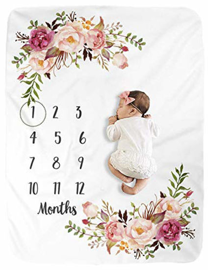 Baby monthly photo sales blanket