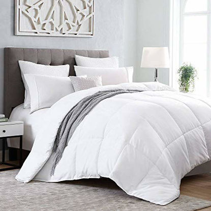 GetUSCart- Utopia Bedding 3 Piece Comforter Set (Queen/Full, Grey) with 2  Pillow Shams - Luxurious Brushed Microfiber - Down Alternative Comforter -  Soft and Comfortable - Machine Washable