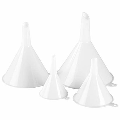 Picture of KarZone All Purpose 4 Piece Funnel Set