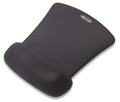 Picture of Belkin WaveRest Gel Mouse Pad, Black (F8E262-BLK)