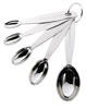 Picture of Cuisipro Stainless Steel Measuring Spoon Set Silver, Standard