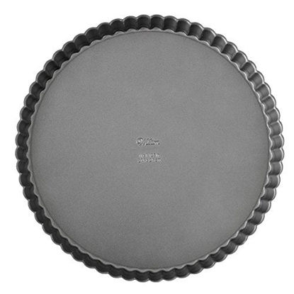 Picture of Wilton Excelle Elite Non-Stick Tart and Quiche Pan with Removable Bottom, 9-Inch -