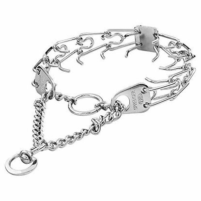 Picture of Herm Sprenger Heavyweight Prong Collar 25" long For Necks of Up To 22", Chrome Plated Steel
