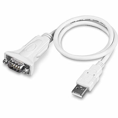 Picture of TRENDnet USB to Serial 9-Pin Converter Cable, TU-S9, Connect a RS-232 Serial Device to a USB 2.0 Port, Supports Windows & Mac, Supports USB 1.1, USB 2.0, USB 3.0, 25 Inch Cable Length, Plug & Play